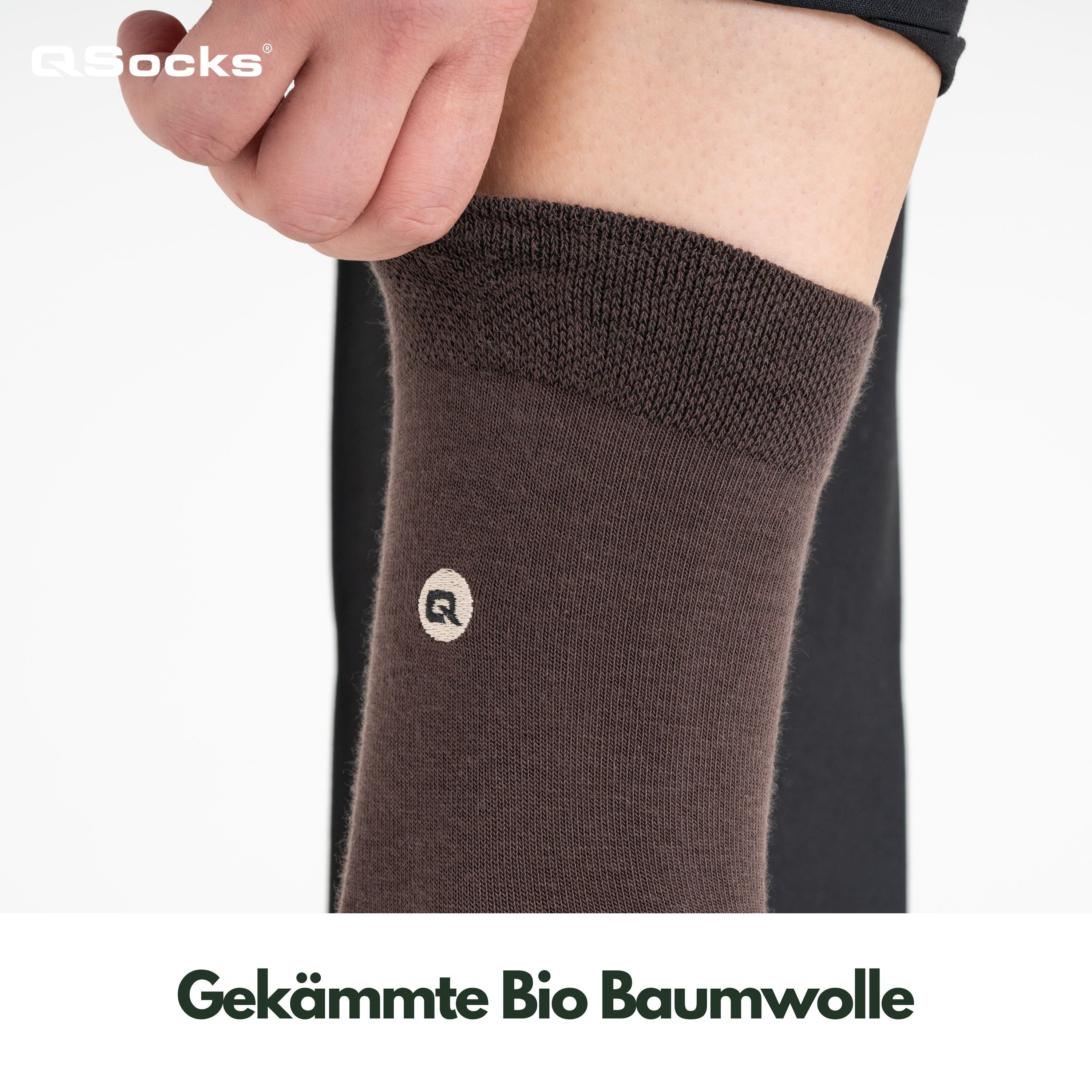 Business socks made of organic cotton 4X pairs
