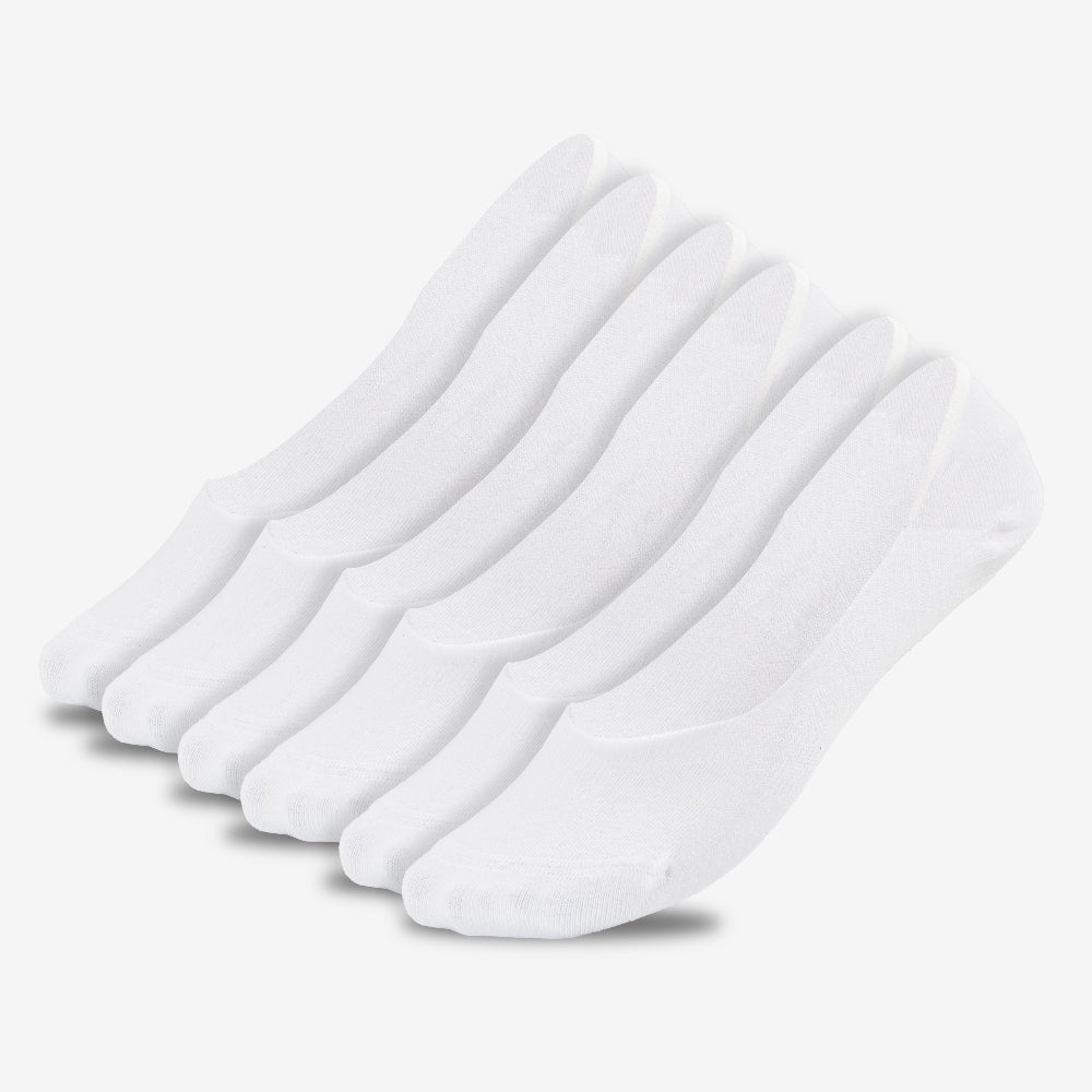 Low Cut Ballerina Socken Weiss QOLONIA