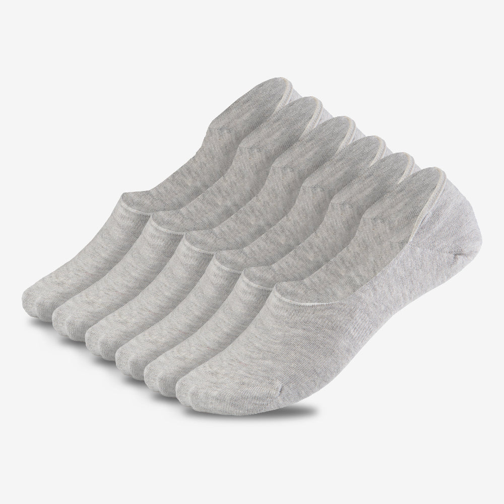 Medium Cut Ballerina Socken Grau Qolonia