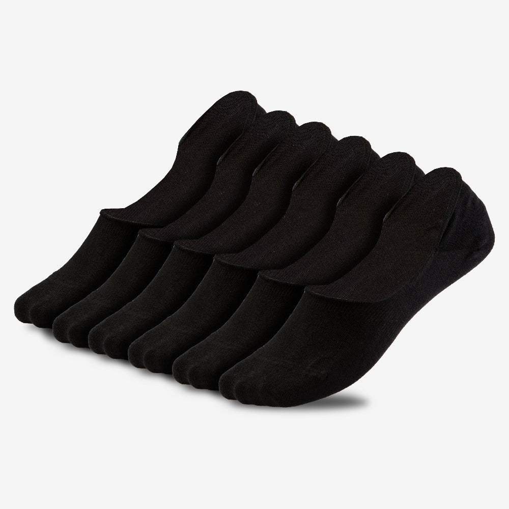 Medium Cut Ballerina Socken Schwarz Qolonia