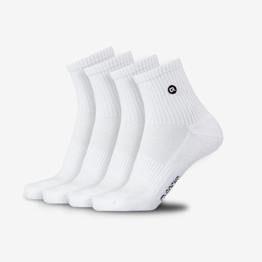 Mittelhohe Sport Tennissocken Weiss Qolonia