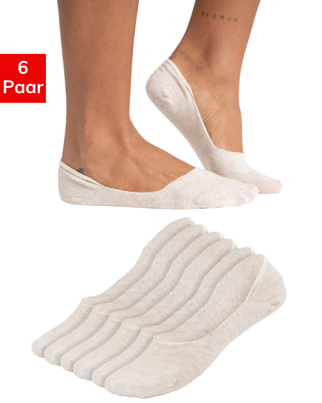 No Show Socken Fusslinge Damen & Herren 6X Paar Bild5