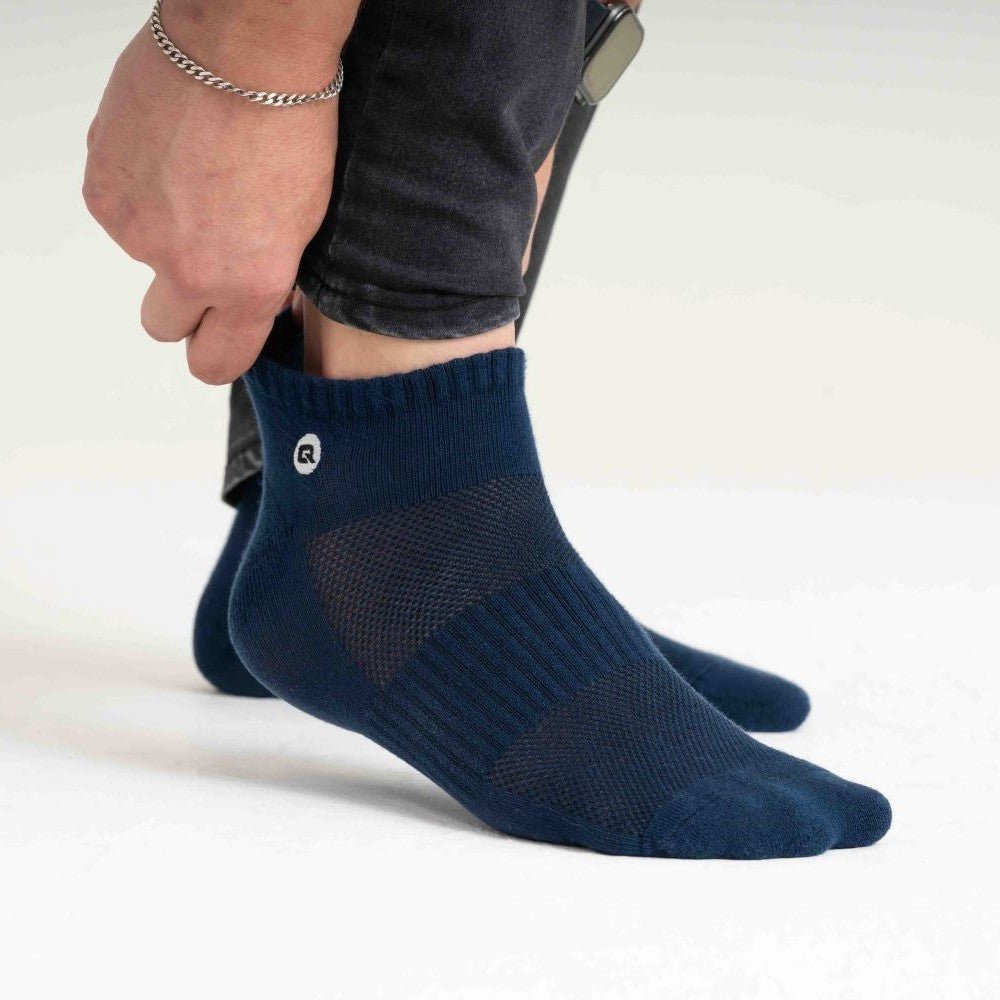 Sneaker Kurze Socken Marineblau Bild2 6X Paar