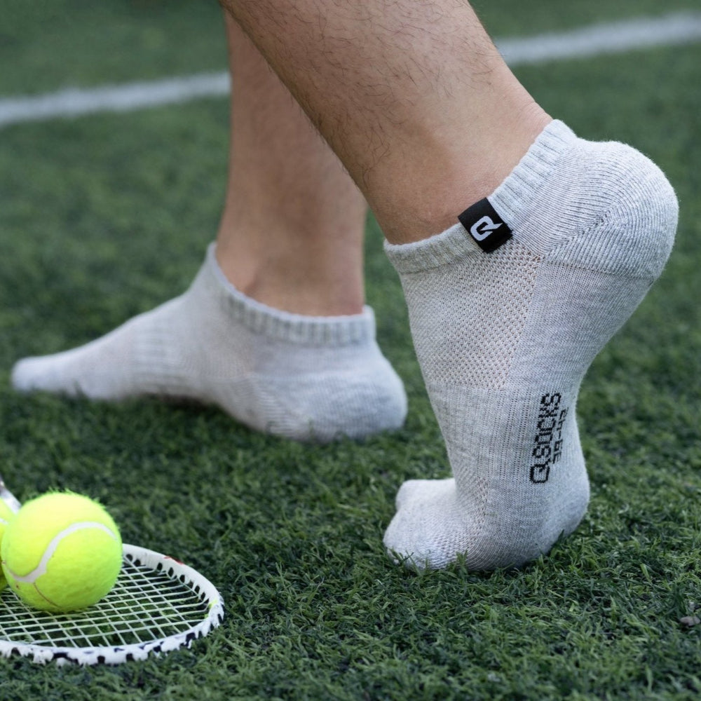 Sneaker Socken Grau Farbe QOLONIA