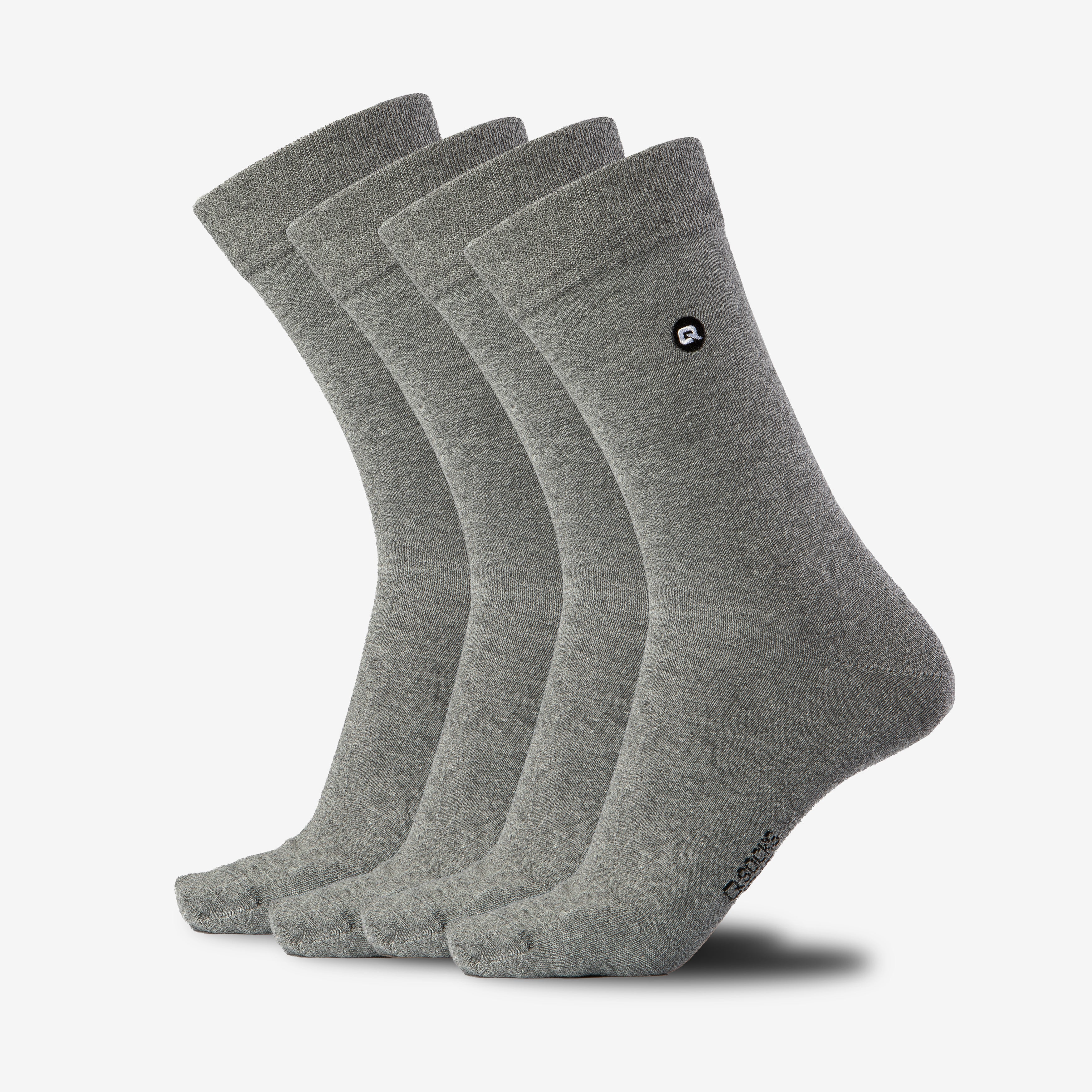 Business Socken Grau 4 Paar