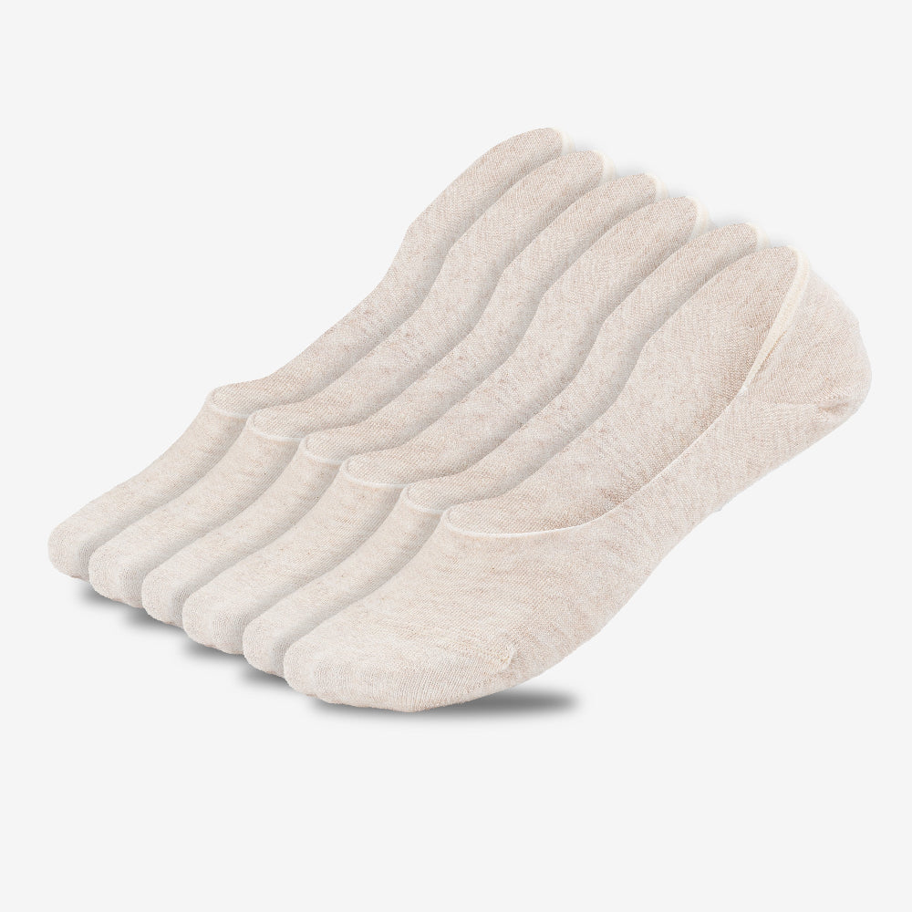 Low Cut Ballerina Socken Beige