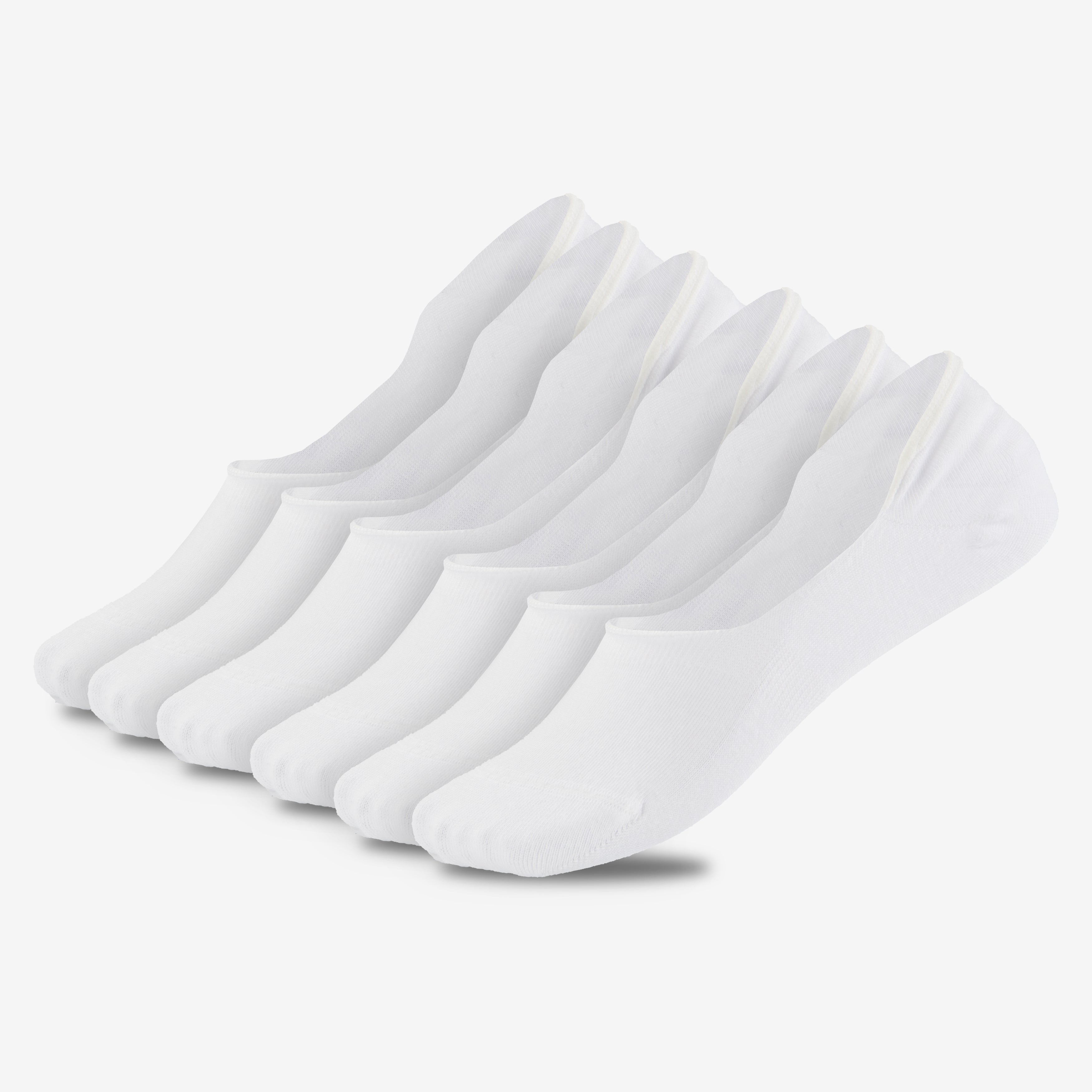 Medium Cut Socks Fusslinge_Weiss_6_Paar