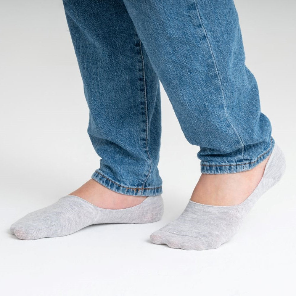 QSOCKS Medium Cut Socks Grau Füsslinge